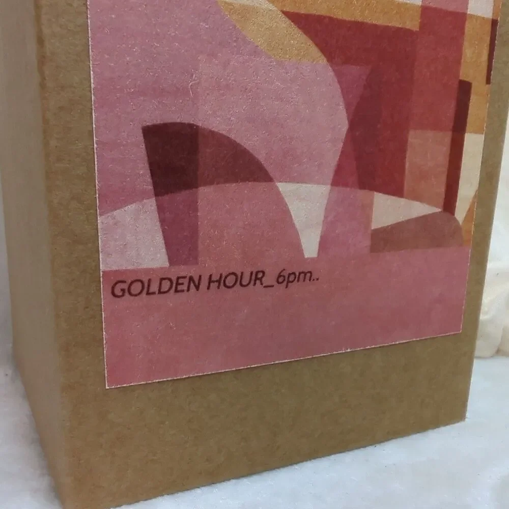 Petrala Golden Hour 6pm Candle 11.3 oz 2-Wick Scented Soy Wax Aromatique